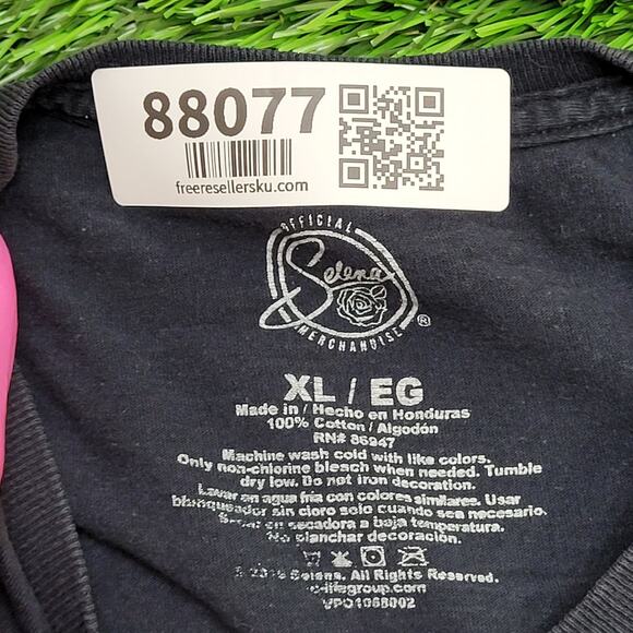 Selena Amor Prohibido Shirt XL 23x28 Y2K Cut Style - Picture 12 of 12